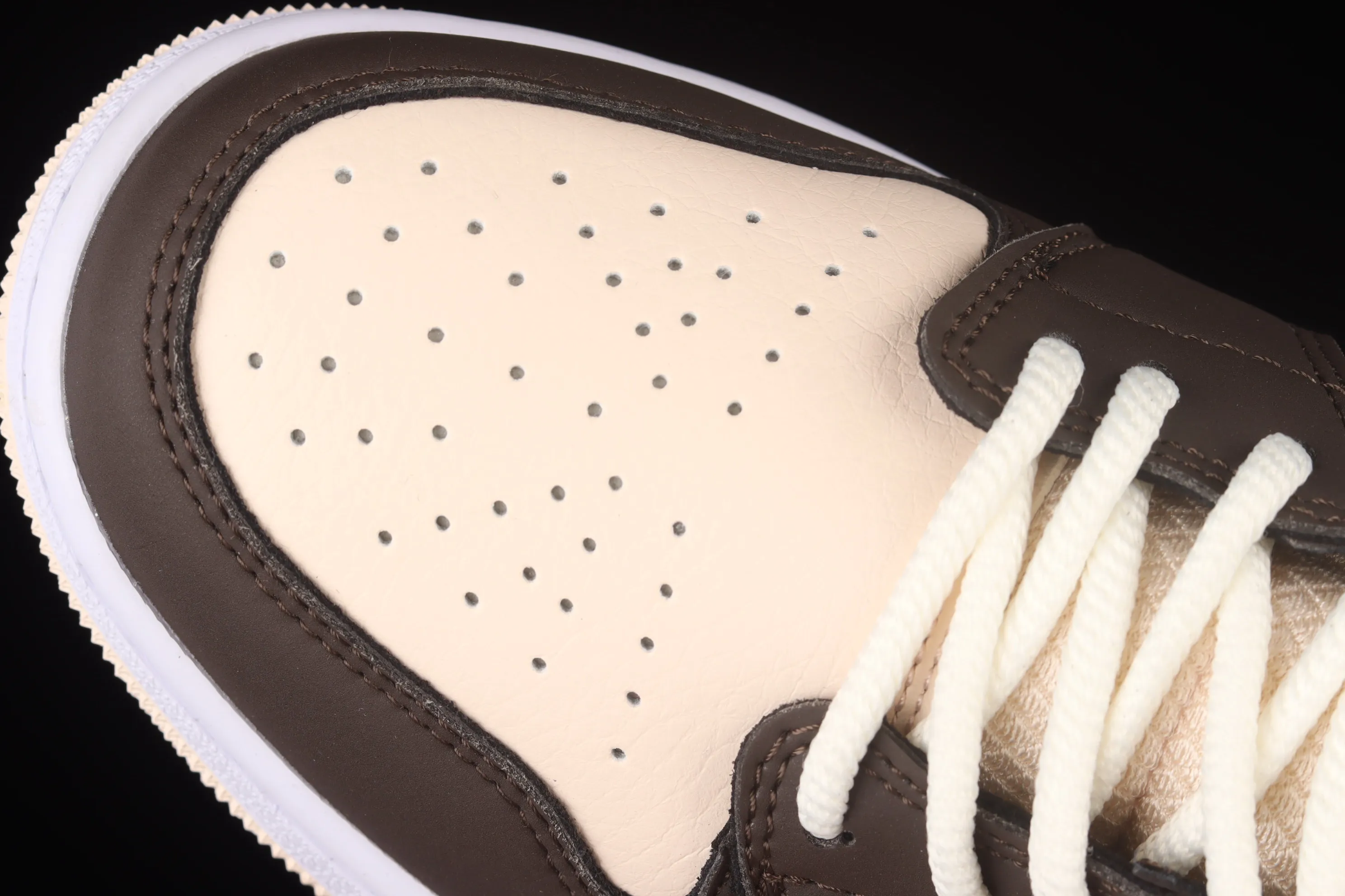All categories Air Jordan Jordan series basketball shoes Air Jordan 1 Mid Z version Air Jordan 1 Mid AJ1 Joe 1 meter brown mid-top retro basketball shoes DO6699-200